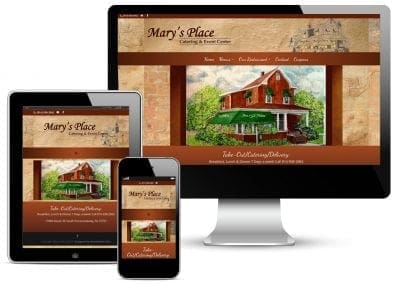 Mary’s Place Restaurant Website