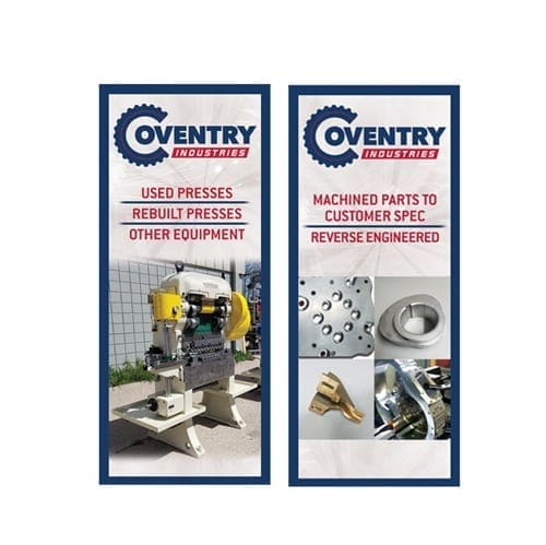 Banners for Coventry Industries
