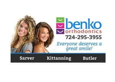 Benko Orthodontics Billboard Design